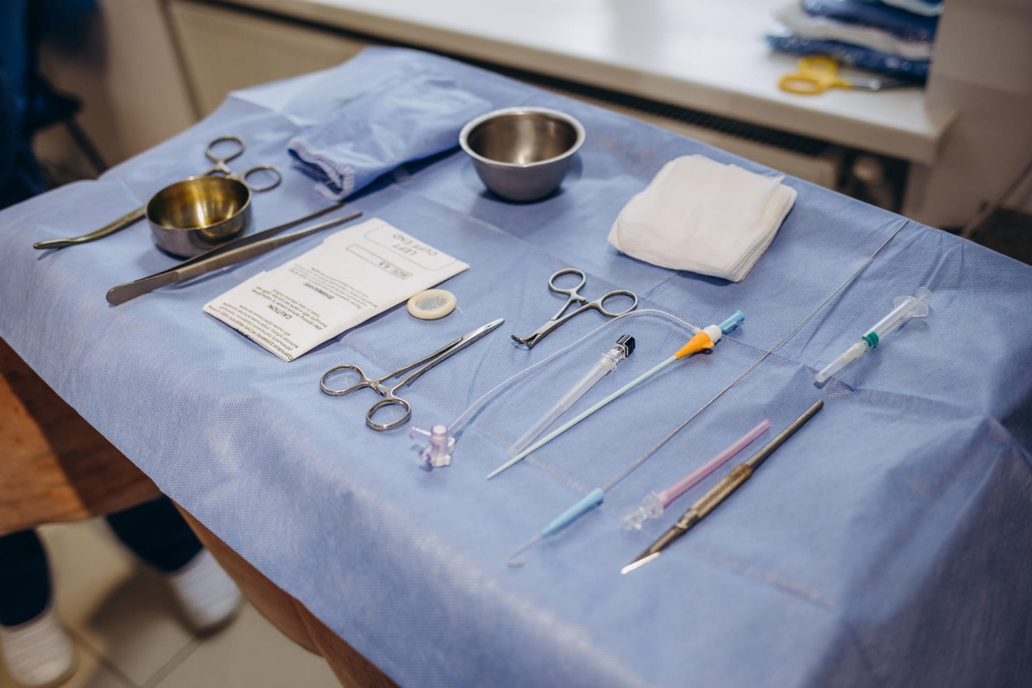over-the-patient instrument table