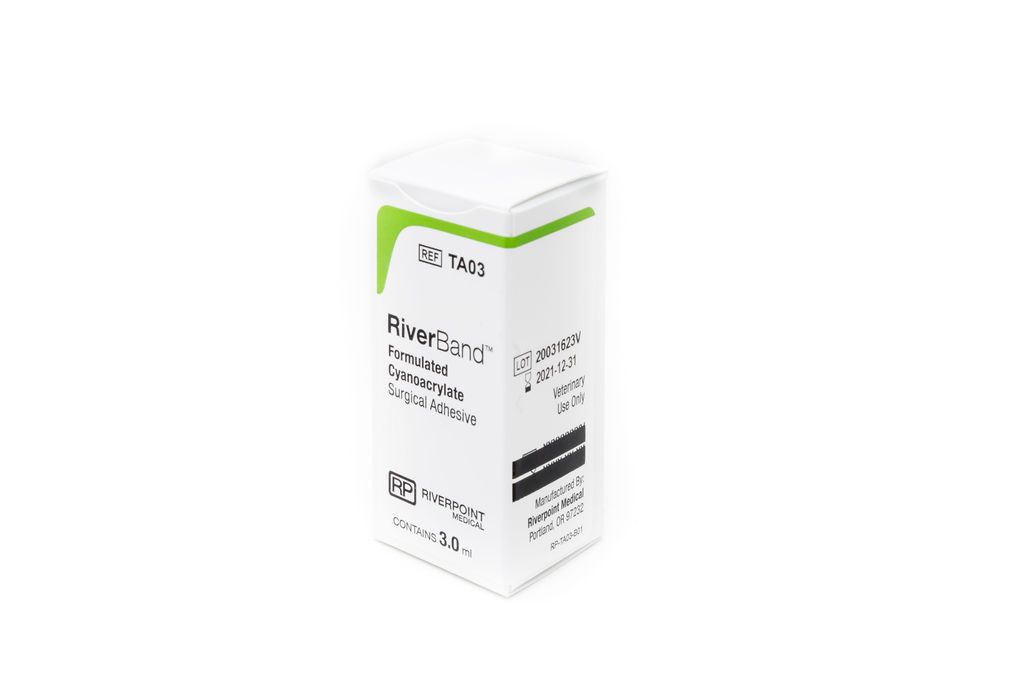 RiverBand tissue adhesive adhesive ProNorth Medical Corporation