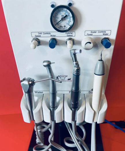 Chariot dentaire ProNorth - Modèle sur table