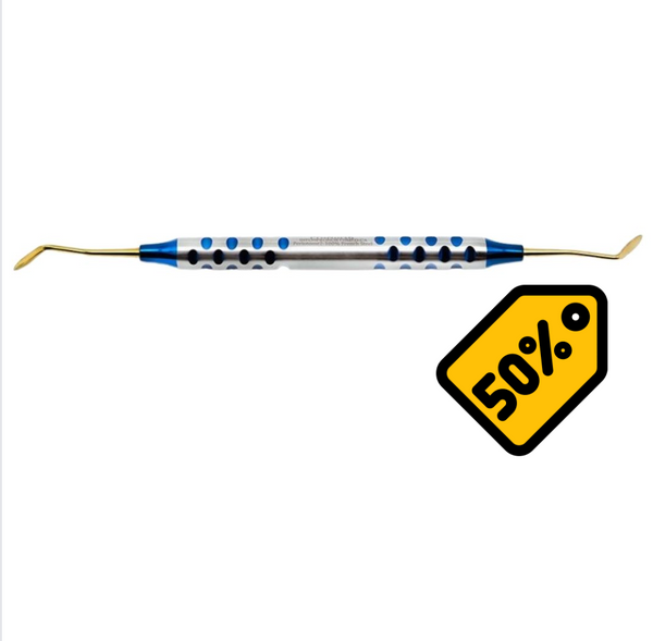 ProNorth serrated periotome (style 2), a fine dental instrument for cutting periodontal ligaments during extractions.
