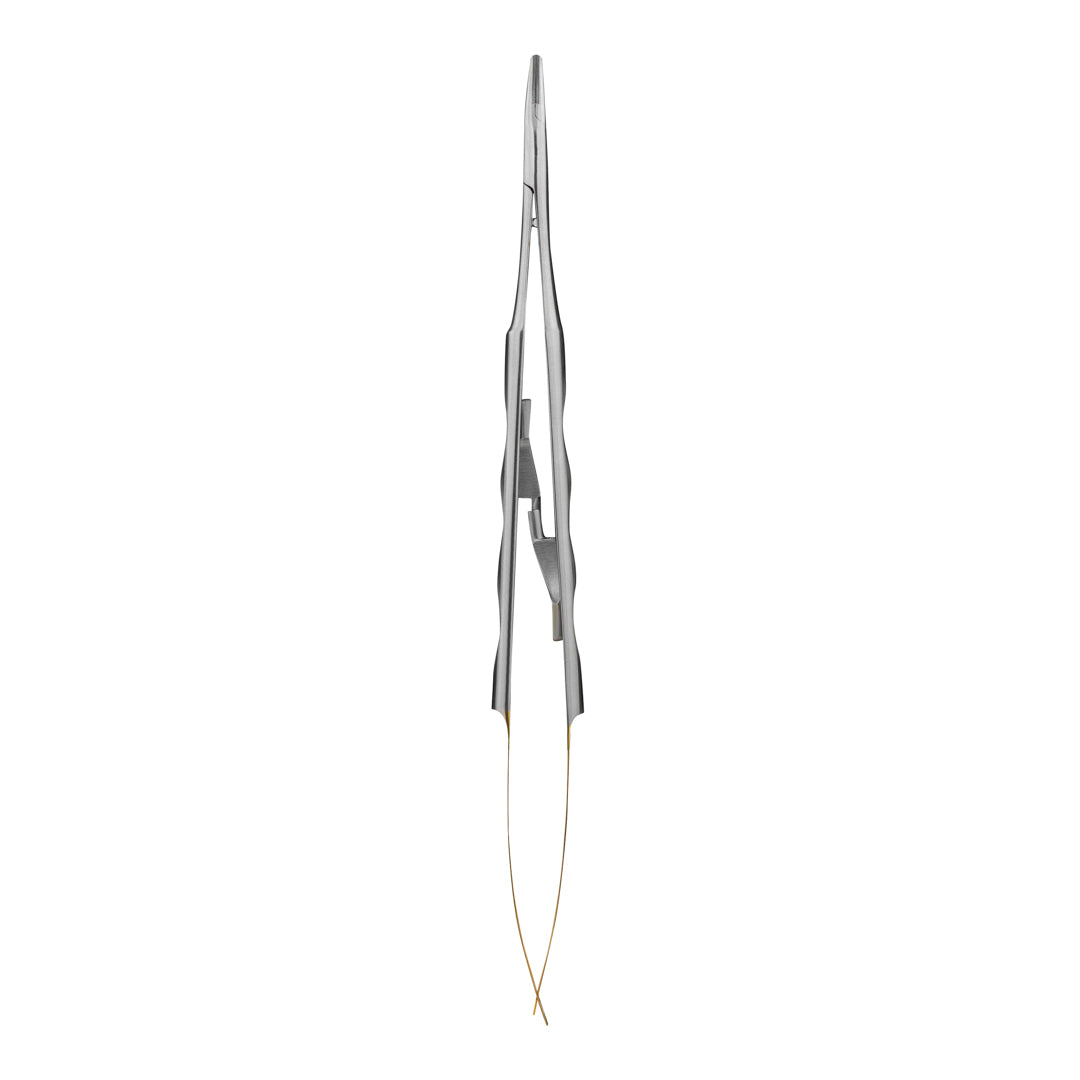 Porte-aiguille Castroviejo droit ElitePrecision™ — 17,75 cm avec manche ergonomique