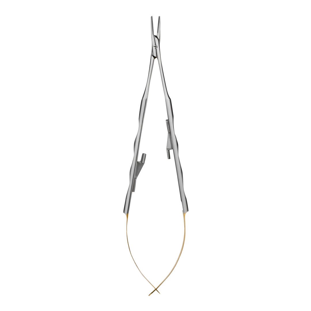 Porte-aiguille Castroviejo droit ElitePrecision™ — 17,75 cm avec manche ergonomique