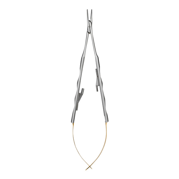 Porte-aiguille Castroviejo droit ElitePrecision™ — 17,75 cm avec manche ergonomique