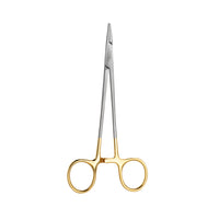 PrecisionHold Crile-Wood Needle Holder 5.5" — Tungsten Carbide Jaws for Superior Grip — view 4