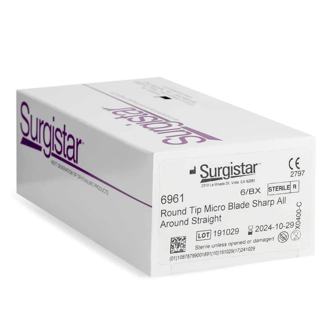 Surgistar 6961 Micro-lame : Micro-lame à bout rond