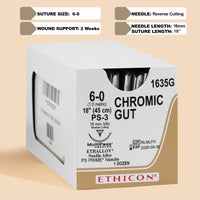 6-0 Chromic Gut Suture, 18" PS-3 Needle | 1635G — view 1