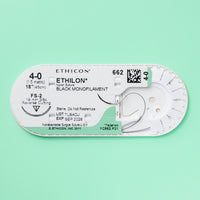 4-0 Ethilon Black Suture, 18" FS-2 Needle | 662G — view 2