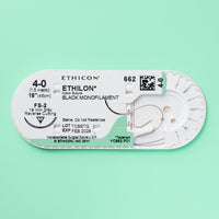 4-0 Ethilon Black Suture, 18" FS-2 Needle | 662H — view 2