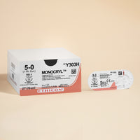 5-0 Monocryl Violet Suture, 27" RB-1 Needle | Y303H — view 3