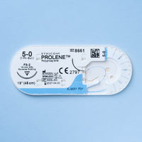 5-0 Prolene Blue Suture, 18" FS-2 Needle | 8661G — view 2