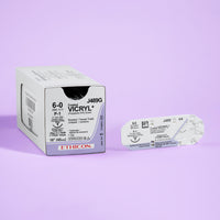 6-0 Vicryl Undyed Suture, 18" P-1 Needle | J489G — view 3