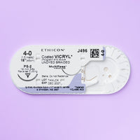 4-0 Vicryl Plus Braided Undyed Suture, 18" PS-2 Needle | VCP496G — view 2