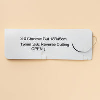 3-0 Chromic Gut Suture, 18" C-6 Needle | 525B — view 2