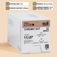 5-0 Chromic Gut Suture, 18" C-17 Needle | 563B — view 1
