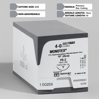 4-0 PTFE MONOTEX Suture, 18" PS-2 Needle | T8682 — view 1