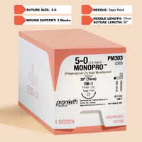 5-0 MONOPRO Violet Suture, 30" RB-1 Needle | PM303 — view 1