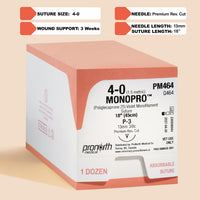 4-0 MONOPRO Violet Suture, 18" P-3 Needle | PM464 — view 1