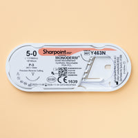 5-0 Monoderm Violet Suture, 18" P-3 Needle | Y463N — view 2