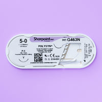 5-0 Polysyn Braided Suture, 18" P-3 Needle | G463N — view 2