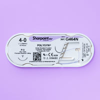 4-0 Polysyn Braided Suture, 18" P-3 Needle | G464N — view 2