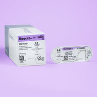 6-0 Polysyn Braided Suture, 18" P-3 Needle | G492N — view 3