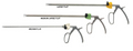 Pince hémostatique endoscopique (type Teleflex Hemoclip)