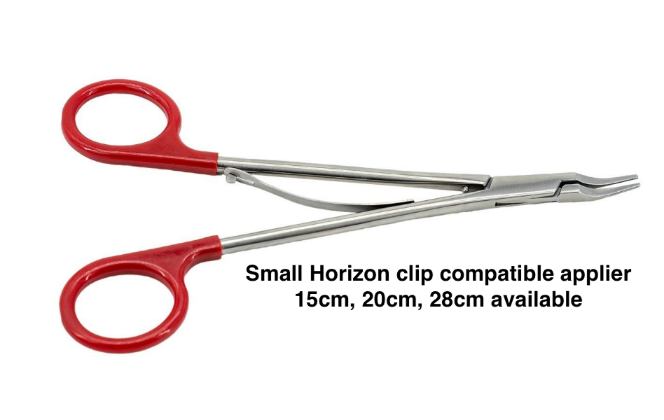 Open clip appliers — Teleflex Horizon compatible — small