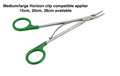 Appliqueurs de clips ouverts — Compatibles Teleflex Horizon — moyen/grand