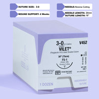 3-0 VILET Violet Suture, 30" FS-1 Needle | V452 — view 1
