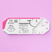 3-0 Demepropink Polypropylene Suture, 30" FS-2 Needle | PM211 — view 2