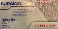 1955 Surgicel Absorbable Hemostat 1/2" x 2" — view 3